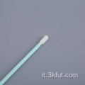 Tampone rigido con punta in schiuma per camere bianche a celle aperte in PP Stick